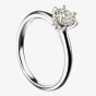 Mastercut Simplicity Six Claw 18ct White Gold Diamond Solitaire Ring C12RG001