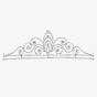 Mastercut Sterling Silver 4.50ct Diamond Encrusted Tiara
