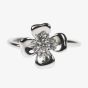 18ct Diamond Clover Ring 0670 0069 K