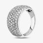 9ct White Gold 2.00ct Diamond Pavé Ring TH014650R