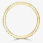 Brown & Newirth Vogue 18ct Yellow Gold 0.50ct Diamond Full Eternity Ring ET204 18Y LDS