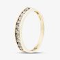 9ct Yellow Gold 0.50ct Diamond Channet Set Half Eternity Ring PR03633Y