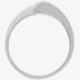 Arctic Circle Diamonds 18ct White Gold 0.70ct Tension Set Solitaire Twist Ring UKR10999/70