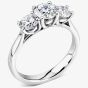 1888 Collection Platinum 1.50ct Certificated Brilliant Cut Three Stone Ring R3-145(1.50CT PLUS)