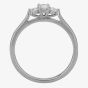 Platinum 0.33ct Round Brilliant Diamond Trilogy Ring R4222033