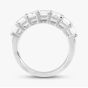Platinum 3.49ct Emerald Cut Diamond Half Eternity Ring R27605PT95DD002 PLT