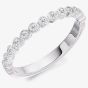 Platinum Milgrain-Edge Diamond Eternity Ring HET2503 PLAT