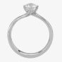 Signature Collection 0.60ct Platinum GIA Certificated Four Claw Diamond Twist Solitaire Ring RI-137(.60CT PLUS)