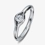 Geoghegan Revealing Platinum & Diamond 0.31ct Tension Set Solitaire Ring RLG7/P