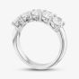 Platinum Certified 2.05ct Oval Cut Diamond Five Stone Ring RN11255