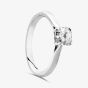Brown & Newirth Platinum 1.00ct Asscher Cut Diamond Solitaire Ring MENWF340F1 PL/24-09-15 M