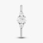 Platinum 0.76ct Oval & Marquise Cut Diamond Shoulder Set Solitare Ring RN5616 PLT