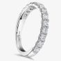 Brown & Newirth Platinum 0.20ct Brilliant Cut Diamond Half Eternity Ring HET884 PLT 