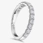 Brown & Newirth Platinum 0.75ct Brilliant Cut Diamond Half Eternity Ring HET890 PLT 