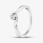 1888 Collection Platinum Certificated 0.33ct Round Cut Diamond Twist Solitaire Ring RI-1027(.33CT PLUS)
