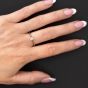 1888 Collection Platinum 0.25ct Certificated Princess Cut Diamond Solitaire Ring RI-2022(.25CT PLUS)