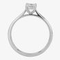 1888 Collection Platinum 0.40ct Certificated Princess Cut Diamond Solitaire Ring RI-2022(.40CT PLUS)