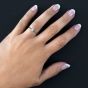 1888 Collection Platinum 0.40ct Certificated Princess Cut Diamond Solitaire Ring RI-2022(.40CT PLUS)