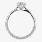 1888 Collection Platinum 0.70ct Certificated Princess Cut Diamond Solitaire Ring RI-2022(.70CT PLUS)