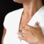 1888 Collection Platinum 0.70ct Certificated Princess Cut Diamond Solitaire Ring RI-2022(.70CT PLUS)