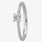 1888 Collection Platinum 0.25ct Brilliant-Cut Diamond Solitaire Ring RI-141(.25CT PLUS)