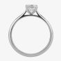 Signature Collection Platinum GIA Certificated Princess-cut Four Claw Diamond Solitaire Ring RI-2022(1.00CT PLUS)-D/IF/1.06ct