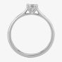 1888 Collection Platinum 0.33ct Princess-Cut Diamond Solitaire Ring RI-141PC(.33CT PLUS)