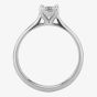 1888 Collection Platinum 0.50ct Princess-Cut Diamond Solitaire Ring RI-141PC(.50CT PLUS)
