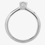 1888 Collection Platinum Brilliant Cut 0.25ct Diamond Six Claw Solitaire Ring RI-1176