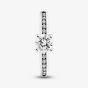 1888 Collection Platinum 0.50ct Certificated 0.50ct Round Cut Diamond Shoulder Set Solitaire Ring RI-138(.50CT PLUS)