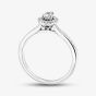 1888 Collection Platinum 0.39ct Certificated Pear Cut Diamond Shoulder Set Cluster Ring RC2020B(5X3)(.33CT PLUS)
