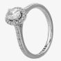 1888 Collection Platinum 0.69ct Diamond Oval Cluster Ring DSC41
