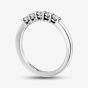 1888 Collection Platinum 0.33ct Certificated Round Brilliant Cut Five Stone Ring HET1001(.30CT PLUS)