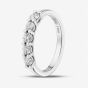 1888 Collection Platinum 0.50ct Certificated Round Cut Diamond Five Stone Ring HET1001(.50CT PLUS)