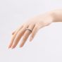 1888 Collection Platinum 0.50ct Certificated Round Cut Diamond Five Stone Ring HET1001(.50CT PLUS)