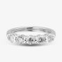 1888 Collection Platinum Certificated 1.00ct Round Cut Diamond Five Stone Ring HET1001(1.00CT PLUS)