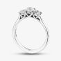 1888 Collection Platinum Certificated 0.75ct Round Cut Diamond Three Stone Ring R3-145(.75CT PLUS)