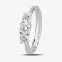 1888 Collection Platinum Brilliant Cut 1.00ct Diamond Trilogy Ring R3-145