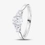 1888 Collection Platinum Multi-Cut 1.17ct Diamond Three Stone Ring R3-2034