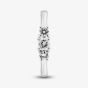 1888 Collection Platinum Certificated 0.50ct Round Cut Diamond Three Stone Ring R3-1014(.50CT PLUS)