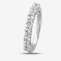 1888 Collection Platinum Brilliant Cut 0.70ct Seven Stone Diamond Ring HET1014