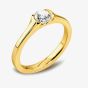 1888 Collection 18ct Yellow Gold 1.00ct Certificated Brilliant Cut Diamond Solitaire Ring RI-134(6.5)(1.00CT PLUS)