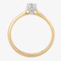 1888 Collection 18ct Yellow Gold 0.30ct Certificated Brilliant Cut Diamond Solitaire Ring RI-141(.25CT PLUS)