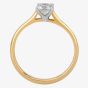 1888 Collection 18ct Yellow Gold 0.50ct Certificated Brilliant Cut Diamond Solitaire Ring RI-141(.50CT PLUS)