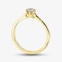 1888 Collection 18ct Yellow Gold 0.40ct Certificated Round Cut Diamond Solitaire Ring RI-144(.40CT PLUS)