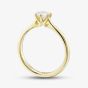 1888 Collection 18ct Yellow Gold Certificated 0.50ct Round Cut Diamond Solitaire Ring RI-144(.50CT PLUS)