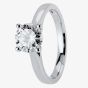 1888 Collection 18ct Yellow Gold 1.10ct Certificated Brilliant Cut Diamond Solitaire Ring RI-2016(1.00CT PLUS)
