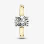 1888 Collection 18ct Yellow Gold Certificated 1.00ct Oval Cut Diamond Solitaire Ring RI-2212(7.5X5.5)(1.00CT PLUS)