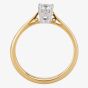 1888 Collection 18ct Yellow Gold Brilliant Cut 0.40ct Diamond Solitaire Ring CR8-SA11