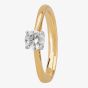 1888 Collection 18ct Gold 0.50ct Diamond Solitaire Ring CR8-SA11(.50CT PLUS)